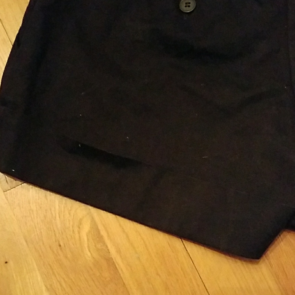 Black Cuffed Dress Shorts - Picture 4 of 6